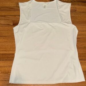 H&M White Sleeveless Blouse